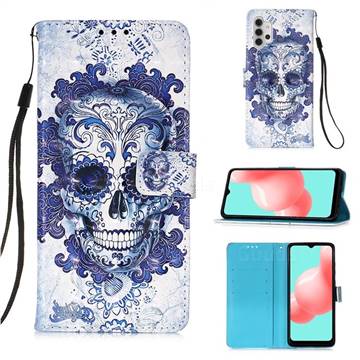 Cloud Kito 3D Painted Leather Wallet Case for Samsung Galaxy A32 5G