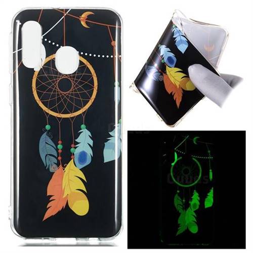 Dream Catcher Noctilucent Soft TPU Back Cover for Samsung Galaxy A40