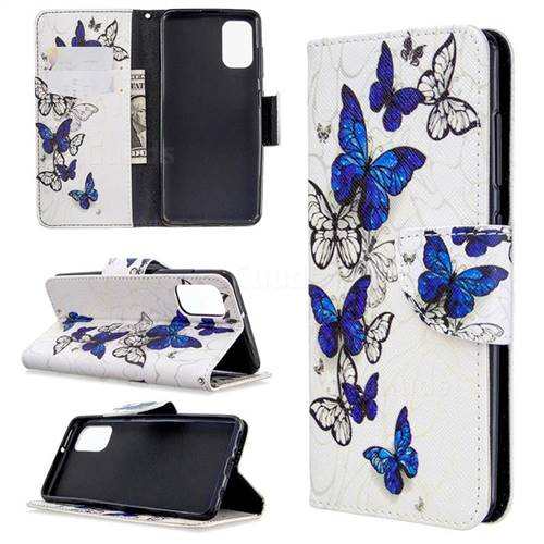 Flying Butterflies Leather Wallet Case for Samsung Galaxy A41