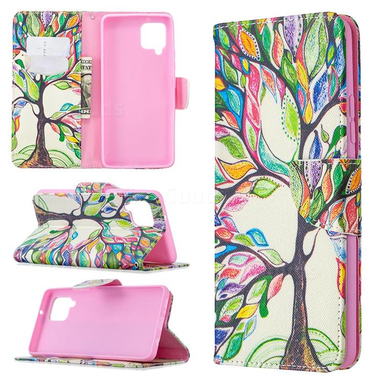 The Tree of Life Leather Wallet Case for Samsung Galaxy A42 5G