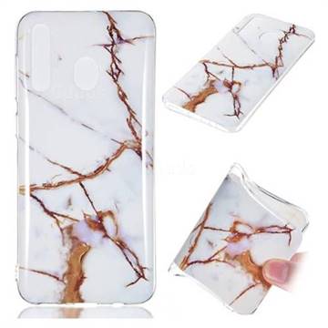 Platinum Soft TPU Marble Pattern Phone Case for Samsung Galaxy A50