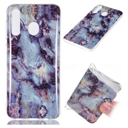 Rock Blue Soft TPU Marble Pattern Case for Samsung Galaxy A50