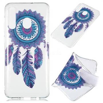 Blue Wind Chimes Super Clear Soft TPU Back Cover for Samsung Galaxy A50
