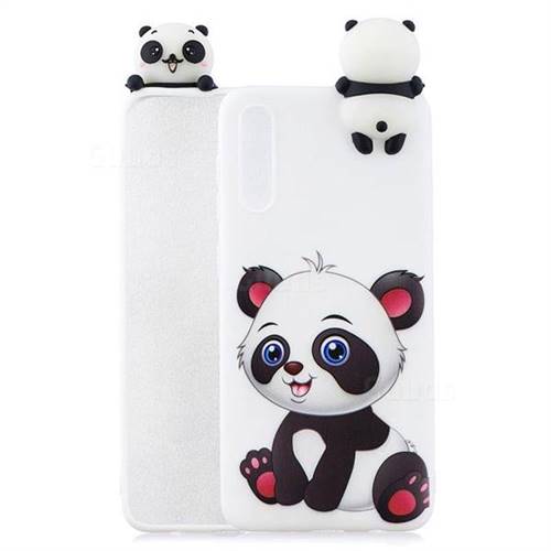 Panda Girl Soft 3D Climbing Doll Soft Case for Samsung Galaxy A50