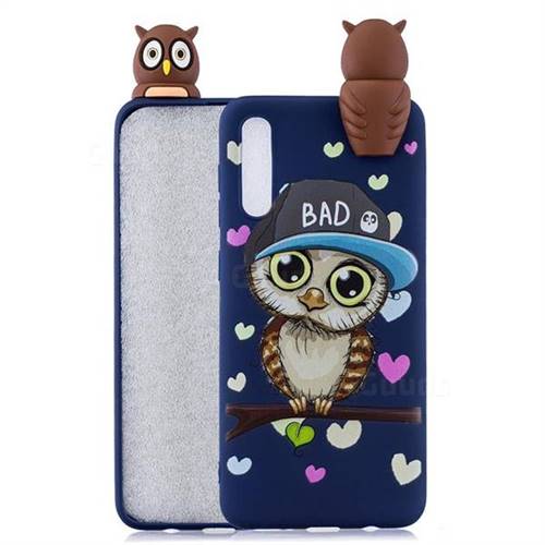 Bad Owl Soft 3D Climbing Doll Soft Case for Samsung Galaxy A50