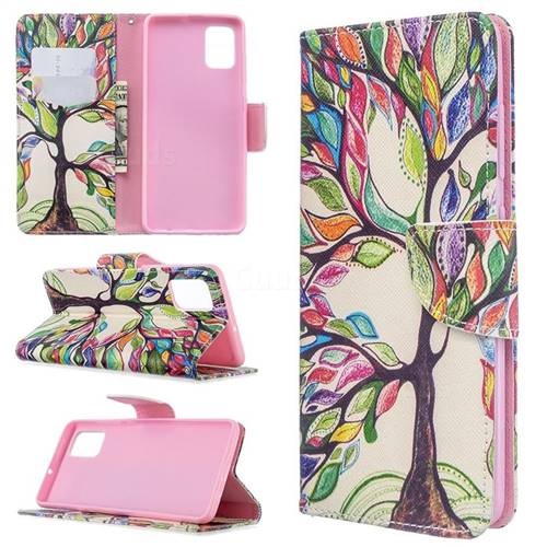The Tree of Life Leather Wallet Case for Samsung Galaxy A51 4G
