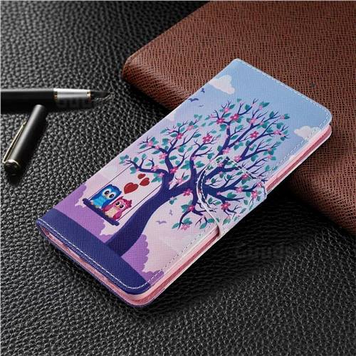 Tree And Owls Leather Wallet Case For Samsung Galaxy A51 4g Galaxy A51 4g Cases Guuds 2100