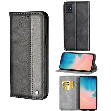 Classic Business Ultra Slim Magnetic Sucking Stitching Flip Cover