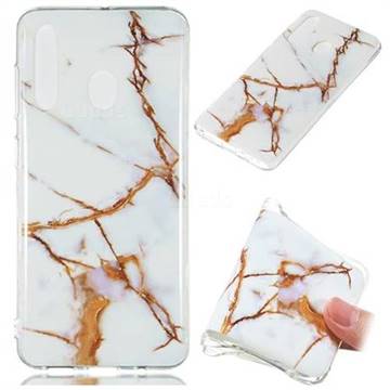 Platinum Soft TPU Marble Pattern Phone Case for Samsung Galaxy A60
