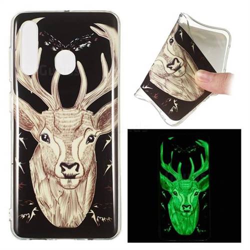 Fly Deer Noctilucent Soft TPU Back Cover for Samsung Galaxy A60