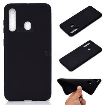 Candy Soft TPU Back Cover for Samsung Galaxy A60 - Black