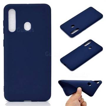 Candy Soft TPU Back Cover for Samsung Galaxy A60 - Blue