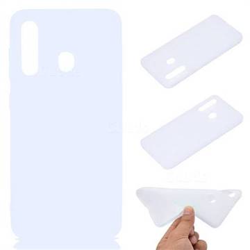 Candy Soft TPU Back Cover for Samsung Galaxy A60 - White