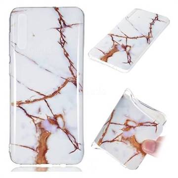 Platinum Soft TPU Marble Pattern Phone Case for Samsung Galaxy A70