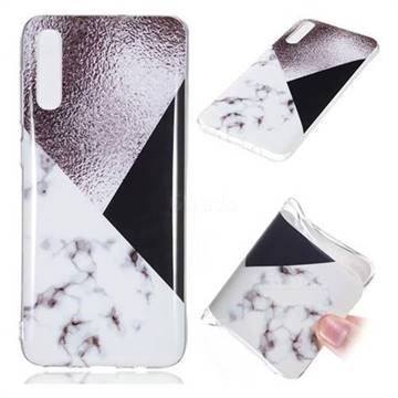 Black white Grey Soft TPU Marble Pattern Phone Case for Samsung Galaxy A70