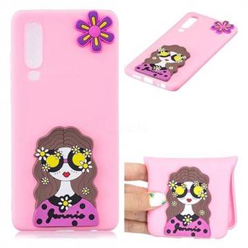 Violet Girl Soft 3D Silicone Case for Samsung Galaxy A70