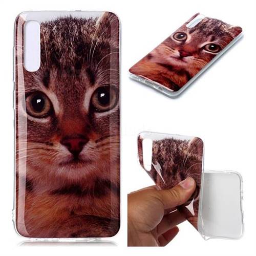 Garfield Cat Soft TPU Cell Phone Back Cover for Samsung Galaxy A70