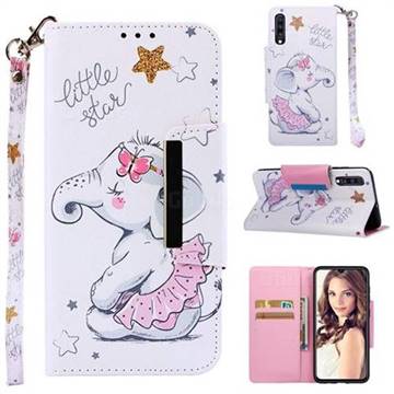 Skirt Jumbo Big Metal Buckle PU Leather Wallet Phone Case for Samsung Galaxy A70