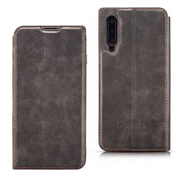 Ultra Slim Retro Simple Magnetic Sucking Leather Flip Cover for Samsung Galaxy A70 - Starry Sky