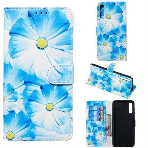 Orchid Flower PU Leather Wallet Case for Samsung Galaxy A70