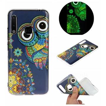 Tribe Owl Noctilucent Soft TPU Back Cover for Samsung Galaxy A70e