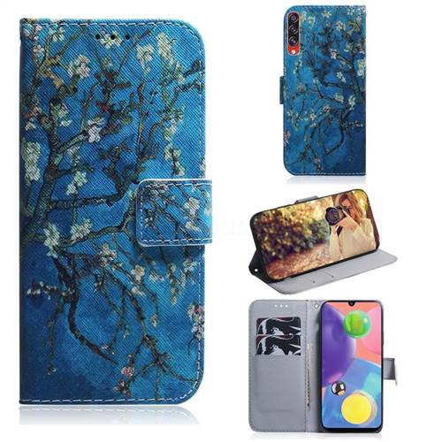 Apricot Tree PU Leather Wallet Case for Samsung Galaxy A70s
