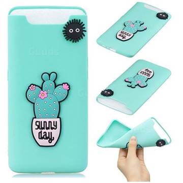 Cactus Flower Soft 3D Silicone Case for Samsung Galaxy A80 A90
