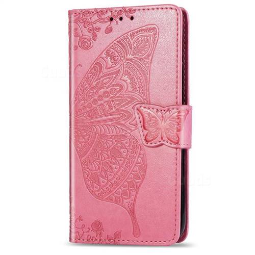 Embossing Mandala Flower Butterfly Leather Wallet Case for Samsung ...