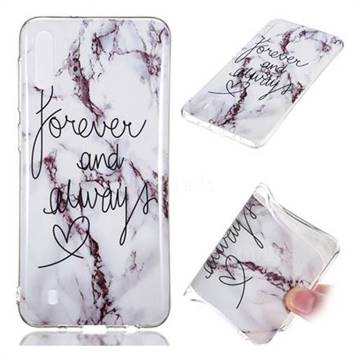 Forever Soft TPU Marble Pattern Phone Case for Samsung Galaxy M10