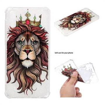 Lion King Anti-fall Clear Varnish Soft TPU Back Cover for Samsung Galaxy M10