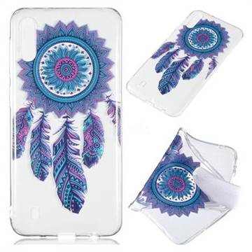 Blue Wind Chimes Super Clear Soft TPU Back Cover for Samsung Galaxy M10
