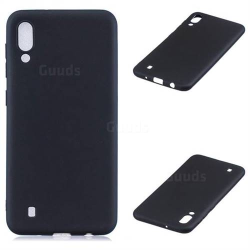 Candy Soft Silicone Protective Phone Case for Samsung Galaxy M10 - Black