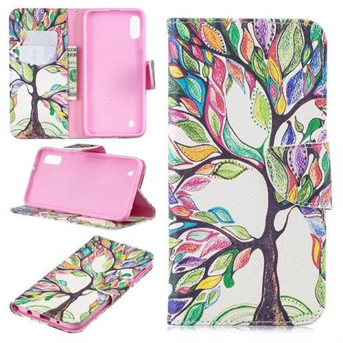 The Tree of Life Leather Wallet Case for Samsung Galaxy M10