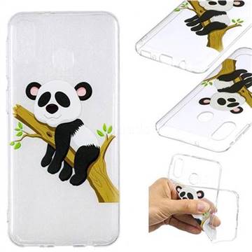 Tree Panda Super Clear Soft TPU Back Cover for Samsung Galaxy M20