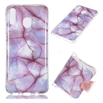 Earth Soft TPU Marble Pattern Phone Case for Samsung Galaxy M20
