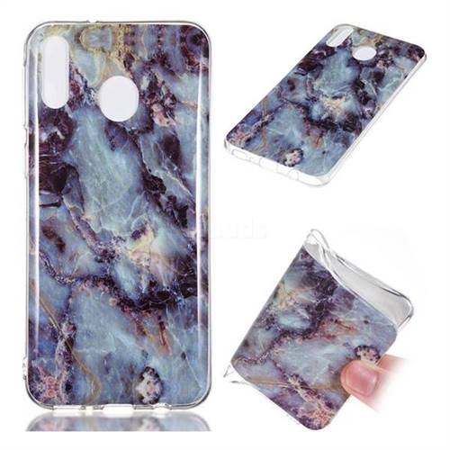Rock Blue Soft TPU Marble Pattern Case for Samsung Galaxy M20