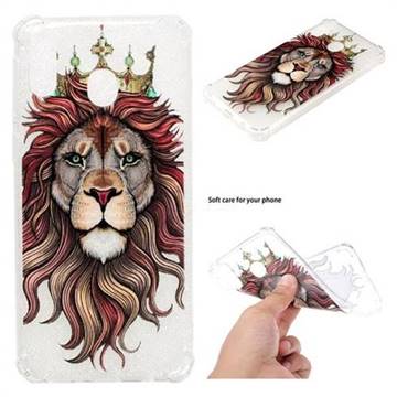 Lion King Anti-fall Clear Varnish Soft TPU Back Cover for Samsung Galaxy M20