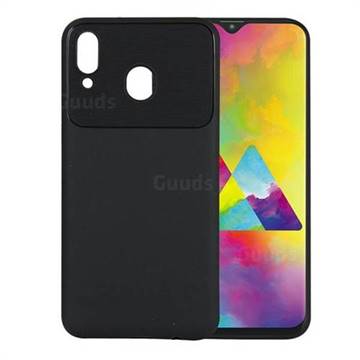 Carapace Soft Back Phone Cover for Samsung Galaxy M20 - Black