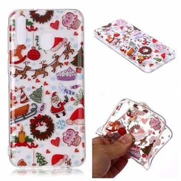 Christmas Playground Super Clear Soft TPU Back Cover for Samsung Galaxy M20