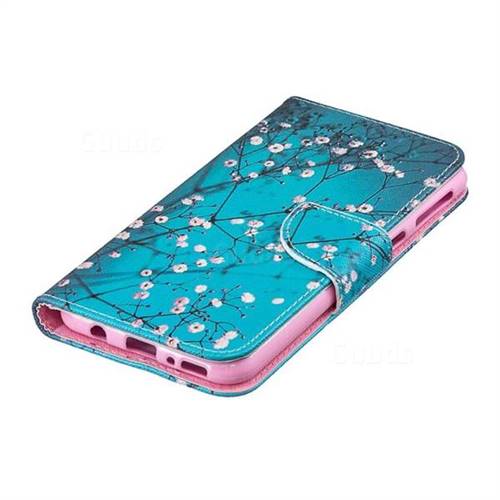 Blue Plum Leather Wallet Case for Samsung Galaxy M20 - Galaxy M20 Cases ...