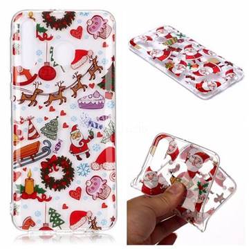 Christmas Playground Super Clear Soft TPU Back Cover for Samsung Galaxy M30