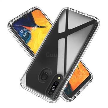 Transparent 2 in 1 Drop-proof Cell Phone Back Cover for Samsung Galaxy M30