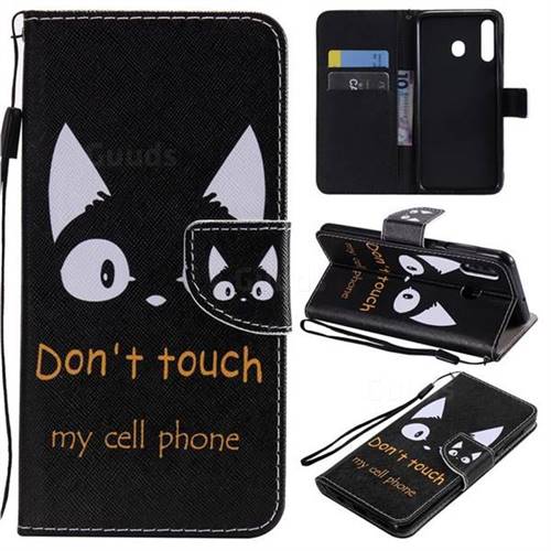Cat Ears PU Leather Wallet Case for Samsung Galaxy M30