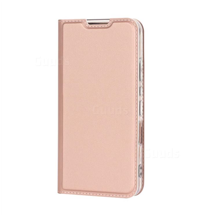 Ultra Slim Card Magnetic Automatic Suction Leather Wallet Case for