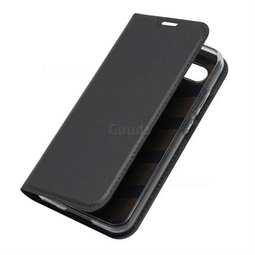 Ultra Slim Card Magnetic Automatic Suction Leather Wallet Case For Sharp Aquos R Compact Shv41 Star Grey Leather Case Guuds