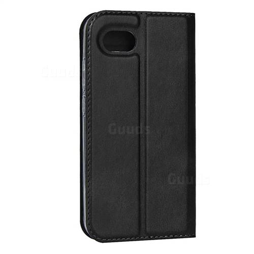 Calf Pattern Magnetic Automatic Suction Leather Wallet Case For Sharp Aquos R Compact Shv41 Black Leather Case Guuds
