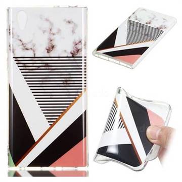 Pinstripe Soft TPU Marble Pattern Phone Case for Sony Xperia L1 / Sony E6
