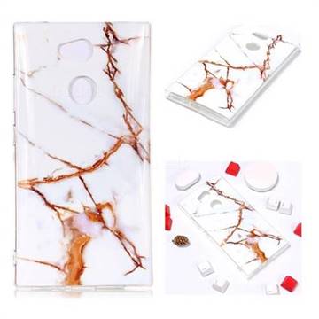 Platinum Soft TPU Marble Pattern Phone Case for Sony Xperia L2