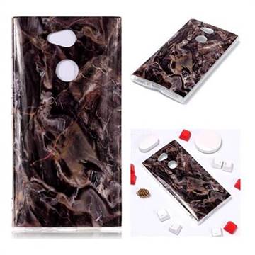 Brown Soft TPU Marble Pattern Phone Case for Sony Xperia L2