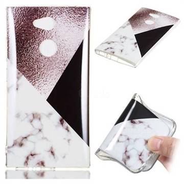 Black white Grey Soft TPU Marble Pattern Phone Case for Sony Xperia L2